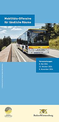 Flyerdeckblatt Veranstaltung Mobilitätsoffensive für ländliche Räume